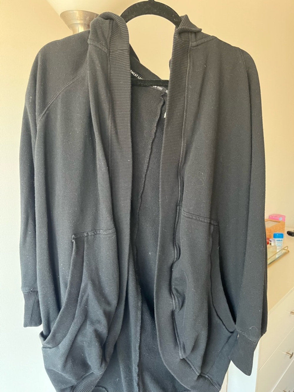 Black fleece Jacket